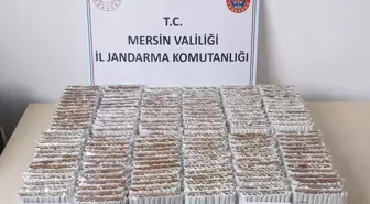 Mersin'de kaçak sigara operasyonu: 8 bin 720 makaron ele geçirildi