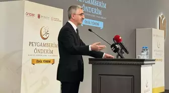 ÖNDER İmam Hatipliler Derneği tarafından düzenlenen Peygamberim Önderim Hadis Ezberleme Yarışması ödülleri sahiplerini buldu