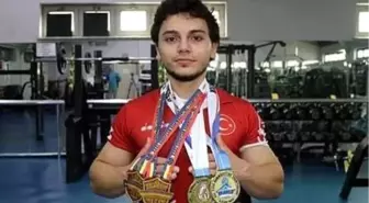 İsmail Hacı Bekar, Avrupa Bilek Güreşi Şampiyonası'nda üçüncü oldu