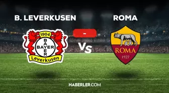 Bayer Leverkusen Roma maçı kaç kaç, bitti mi? MAÇ SKORU! B.Leverkusen Roma maçı kaç kaç, canlı maç skoru!