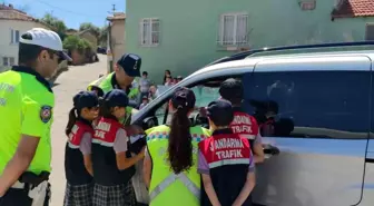 Aydın'da İlkokul Öğrencilerine Trafik Eğitimi Verildi