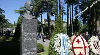 Gürcistan'da 9 Mayıs Zafer Günü kutlandı