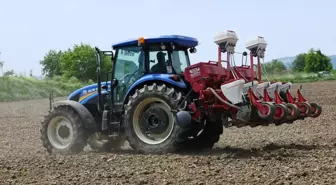 Lapseki'de Hububat Ekim Sezonu Başladı