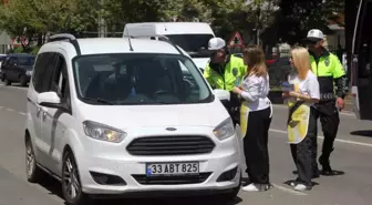 Ordu'da Trafik Haftası etkinlikleriyle trafik kuralları anlatıldı