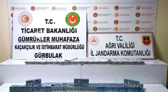 Ağrı'da 830 Paket Kaçak Sigara Ele Geçirildi