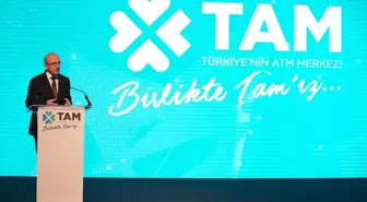 Bakan Şimşek, Türkiye'nin ATM Merkezi projesinin tanıtım toplantısında konuştu (2) Açıklaması