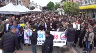 Edirne'de Öğretmenler Şiddeti Protesto Etti, Bir Gün İş Bıraktı