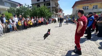 Samsun'da Çocuklara Trafik Eğitimi Verildi