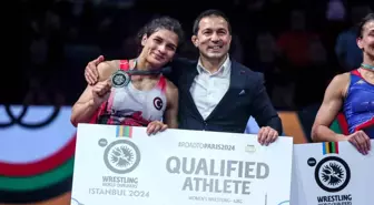 Nesrin Baş, Avrupa Güreş Olimpiyat Elemeleri'nde olimpiyat kotası aldı