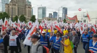 Polonya'da 35 bin kişilik çiftçi protestosu