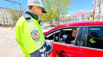 Hakkari'de Sürücüler Trafik Testine Tabi Tutuldu