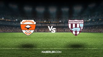 ADANASPOR – BANDIRMASPOR CANLI: Adanaspor – Bandırmaspor maçı nereden, nasıl izlenir? Adanaspor Bandırmaspor canlı yayın linki!
