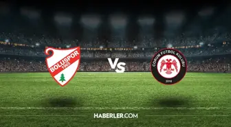 BOLUSPOR – ÇORUM FK CANLI: Boluspor – Çorum FK maçı nereden, nasıl izlenir? Boluspor Çorum FK canlı yayın linki!