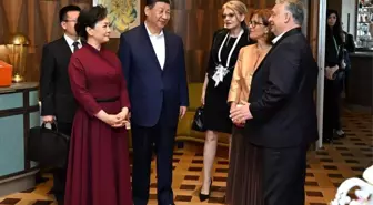 Çin Cumhurbaşkanı Xi Jinping ve eşi Peng Liyuan, Macaristan'da uğurlandı