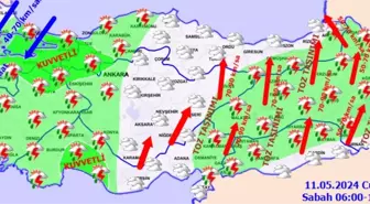 Türkiye'nin birçok bölgesinde kuvvetli yağış bekleniyor