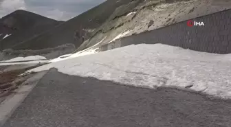 Nemrut Krater Gölünün yolu açılıyor