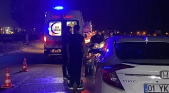 Adana'da trafik kazası: 2 kişi yaralandı