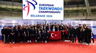 Türkiye, Avrupa Taekwondo ve Para Taekwondo Şampiyonası'nda zirveye çıktı