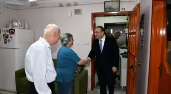 Tekirdağ Valisi Recep Soytürk, şehit annelerini ziyaret ederek Anneler Günü'nü kutladı