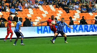 Adana Demirspor - Gaziantep FK Maçının İlk Yarısı 3-1 Sonuçlandı