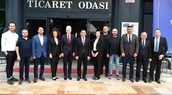 Denizli Ticaret Odası Başkanı Uğur Erdoğan, Litvanya Büyükelçisi'nden vize sorunu için destek istedi