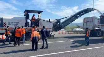 Anadolu Otoyolu Düzce ile Kaynaşlı gişeleri arasında yol trafiğe kapandı