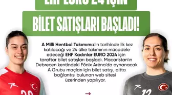 A Milli Hentbol Takımı EHF Kadınlar EURO 2024 için bilet satışları başladı