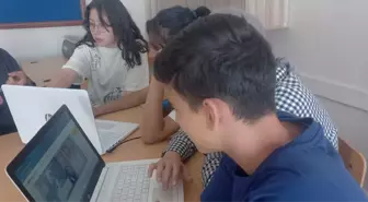 Şebinkarahisar'da eTwinning projesiyle öğrenciler sanatın evrensel dünyasında buluştu