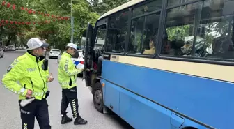 Zonguldak'ta Ticari Araçlara Uygulama Yapıldı