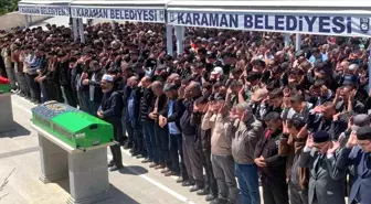 Karaman'da Minibüs Kazası Sonucu Hayatını Kaybeden İdris Sağlam Dualarla Uğurlandı