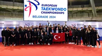 Türkiye Milli Takımı Avrupa Taekwondo Şampiyonası'nda Avrupa Şampiyonu Oldu