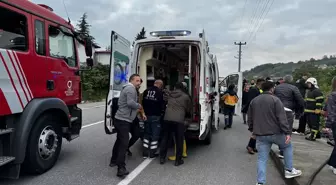 Ordu'da trafik kazası: 5 kişi yaralandı