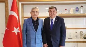 AK Parti Genel Başkan Danışmanı Akif Gülle, Havza Belediye Başkanı Murat İkiz'i ziyaret etti