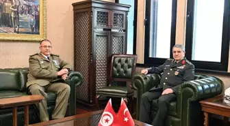 Genelkurmay Başkanı Orgeneral Metin Gürak, Tunus Kara Kuvvetleri Komutanı Korgeneral Mohamed Ghoul'u kabul etti