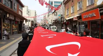 Kilis'te Gençlik Haftası etkinlikleri kapsamında yürüyüş düzenlendi