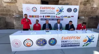 Antalya'da İşitme Engelliler Avrupa Futbol Şampiyonası düzenlenecek