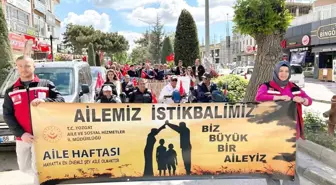 Yozgat'ta Aile Haftası ve Engelliler Haftası Farkındalık Yürüyüşü