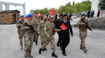 Bitlis'te Engelliler Haftası etkinlikleri kapsamında 20 engelli asker oldu