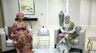 Emine Erdoğan, Sierra Leone Cumhurbaşkanı'nın eşiyle görüştü