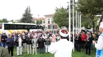 Kırklareli'nde Hacca gidecek 63 kişilik kafile uğurlandı