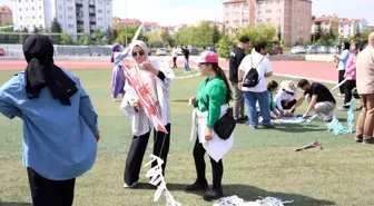 Özel ihtiyaçlı çocuklar NEVÜ'de uçurtma şenliğiyle eğlendi