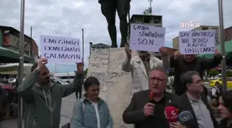 Rize'de çay üreticileri yaş çay fiyatına tepki gösterdi