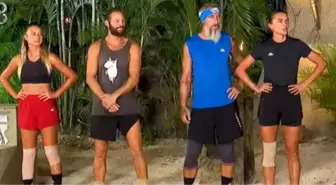 Survivor 2024 All Star'de Özgür, Atakan, Aleyne ve Merve arasında çekişmeli düello