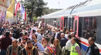 Ankara'dan Günübirlik Turistik Tuz Ekspresi İlk Seferini Çankırı'ya Gerçekleştirdi