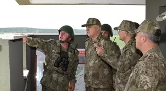 Genelkurmay Başkanı Orgeneral Metin Gürak, Yunanistan ve Bulgaristan sınırındaki hudut karakollarında denetlemelerde bulundu