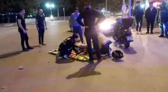 Kütahya'da Otomobil ile Motosiklet Çarpışması: 1 Yaralı