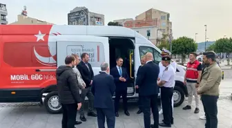 Çanakkale'de Mobil Göç Noktası Uygulaması Faaliyete Geçti