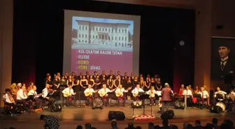 Sivas İl Kültür ve Turizm Müdürlüğü Türk Halk Müziği Korosu Konser Verdi