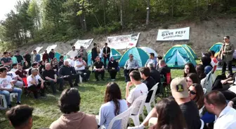 Düzce'de Sarıkaya Mağarasında CaveFest düzenlendi