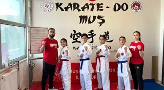 Muş Gençlik ve Spor İl Müdürlüğü Karate Takımı 28. Balkan Çocuklar Karate Şampiyonasına katılacak